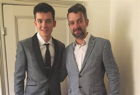 asa butterfield parents.